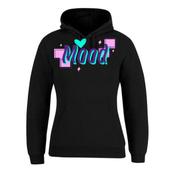 Mood 1990s retro sayings quotes tshirt big and tall large hoodie hood jumper sweatshirt long sleeve  Thumbnail