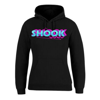 Shook 1990s retro sayings quotes tshirt big and tall large hoodie hood jumper sweatshirt long sleeve  Thumbnail