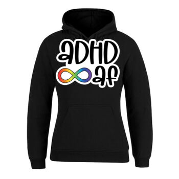 ADHD Neurodivergent hoodie hood jumper sweatshirt Thumbnail