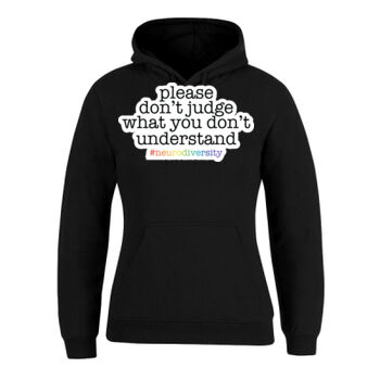 ADHD Neurodivergent hoodie hood jumper sweatshirt  Thumbnail