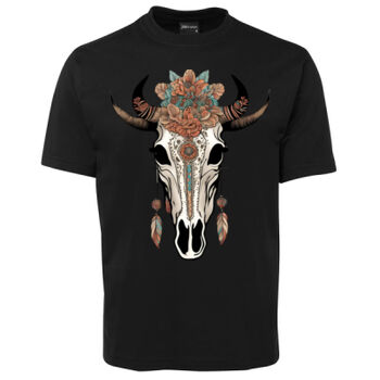 Bohemian cow skull Boho Thumbnail