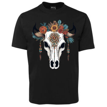 Bohemian cow skull Boho Thumbnail