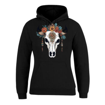 Bohemian cow skull Boho Thumbnail