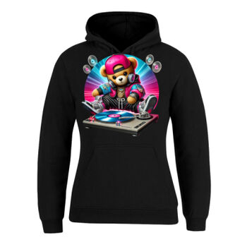 cool funky spaint splash retro teddy bear Thumbnail