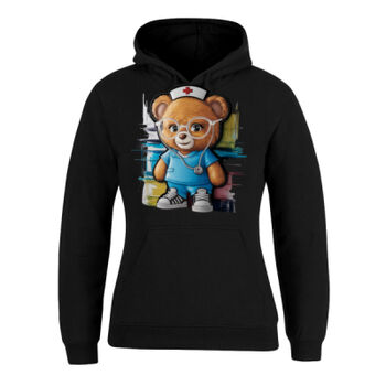 cool funky spaint splash retro teddy bear Thumbnail