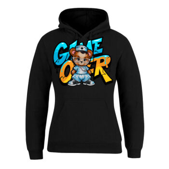 cool funky spaint splash retro teddy bear Thumbnail