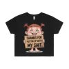 Wo's Classic Crop Tee Thumbnail
