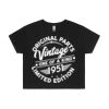 Wo's Classic Crop Tee Thumbnail