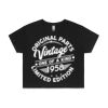Wo's Classic Crop Tee Thumbnail