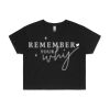 Wo's Classic Crop Tee Thumbnail