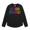 Wo's Maple Curve L/S Tee Thumbnail