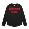 Wo's Maple Curve L/S Tee Thumbnail