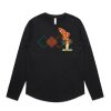 Wo's Maple Curve L/S Tee Thumbnail
