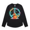 Wo's Maple Curve L/S Tee Thumbnail