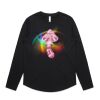 Wo's Maple Curve L/S Tee Thumbnail