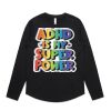 Wo's Maple Curve L/S Tee Thumbnail