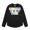 Wo's Maple Curve L/S Tee Thumbnail