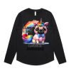 Wo's Maple Curve L/S Tee Thumbnail