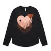 Wo's Maple Curve L/S Tee Thumbnail
