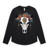 Wo's Maple Curve L/S Tee Thumbnail
