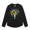 Wo's Maple Curve L/S Tee Thumbnail