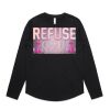 Wo's Maple Curve L/S Tee Thumbnail