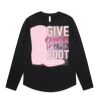 Wo's Maple Curve L/S Tee Thumbnail