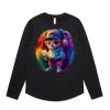 Wo's Maple Curve L/S Tee Thumbnail