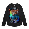 Wo's Maple Curve L/S Tee Thumbnail