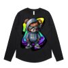 Wo's Maple Curve L/S Tee Thumbnail
