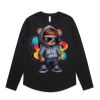 Wo's Maple Curve L/S Tee Thumbnail