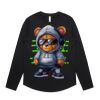 Wo's Maple Curve L/S Tee Thumbnail