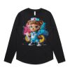 Wo's Maple Curve L/S Tee Thumbnail