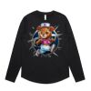 Wo's Maple Curve L/S Tee Thumbnail
