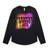 Wo's Maple Curve L/S Tee Thumbnail