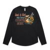 Wo's Maple Curve L/S Tee Thumbnail