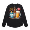 Wo's Maple Curve L/S Tee Thumbnail