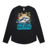 Wo's Maple Curve L/S Tee Thumbnail