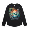 Wo's Maple Curve L/S Tee Thumbnail