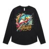 Wo's Maple Curve L/S Tee Thumbnail