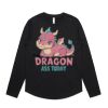 Wo's Maple Curve L/S Tee Thumbnail