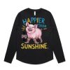 Wo's Maple Curve L/S Tee Thumbnail