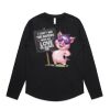 Wo's Maple Curve L/S Tee Thumbnail
