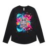 Wo's Maple Curve L/S Tee Thumbnail