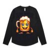 Wo's Maple Curve L/S Tee Thumbnail