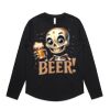 Wo's Maple Curve L/S Tee Thumbnail