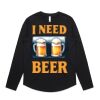 Wo's Maple Curve L/S Tee Thumbnail