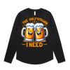 Wo's Maple Curve L/S Tee Thumbnail