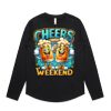 Wo's Maple Curve L/S Tee Thumbnail