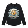 Wo's Maple Curve L/S Tee Thumbnail